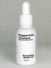 Load image into Gallery viewer, Everything Better Co. Infused Peppermint Tincture 1oz 2000mg CBD