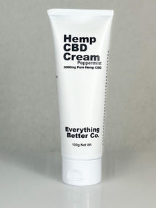 Everything Better Co. Infused Hemp CBD Cream. 3000mg CBD